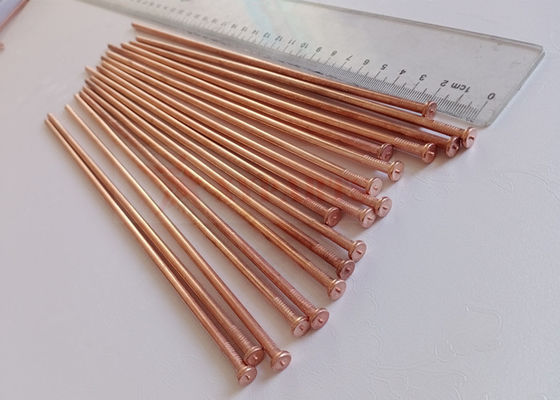 Pin Isolasi Las CD 4x245mm, Lapisan Tembaga, Baja Lunak untuk Pengelasan Sekat Kapal