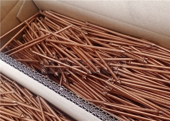 Baja Lapisan Tembaga 3x100mm CD Pins Isolasi Pengelasan Mengikat Isolasi Ke Logam