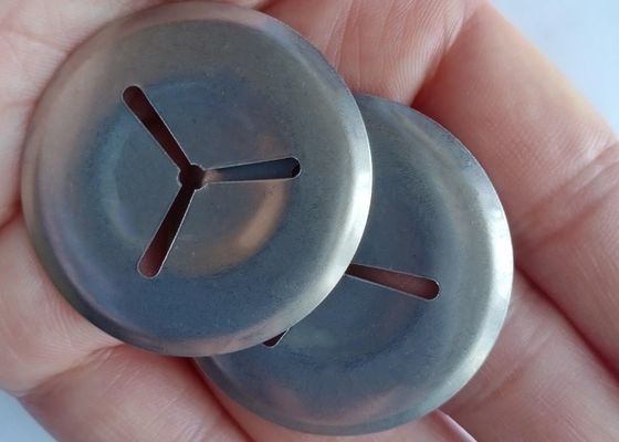 Klip Kecepatan Isolasi Baja Ringan Tipe 38mm Bulat Dengan 3 Slot