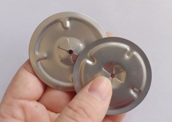 50mm Dia stainless steel isolasi pencuci yang mengunci sendiri tipe bulat