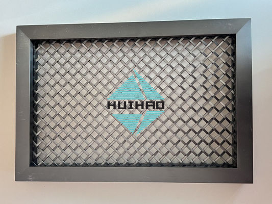 Dekoratif Antique Plated Finish Metal Mesh Panel untuk lemari pintu sisipan