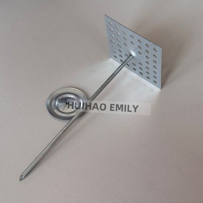 Sistem HVAC Hardware Aksesoris Isolasi Pin paku dengan dasar yang dibor