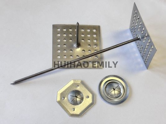 12 Ga Baja Rinsless Base Insulation Pins Untuk Sistem HVAC