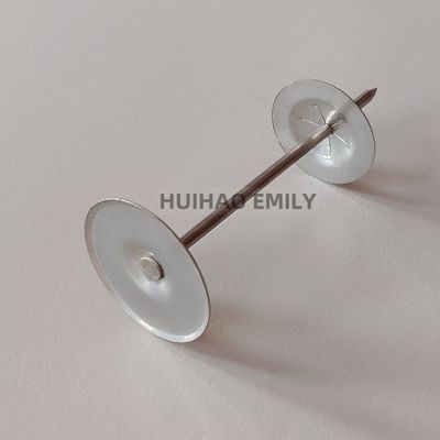 SS304 Isolasi Fastener Quilting Pins Untuk Isolasi Selimut Yang Dapat Dihapus