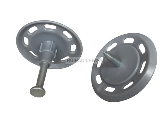 CR9P Single Shot Pin Dengan Washer Plastik 35mm Untuk Beton 30mm, 40mm, 50mm