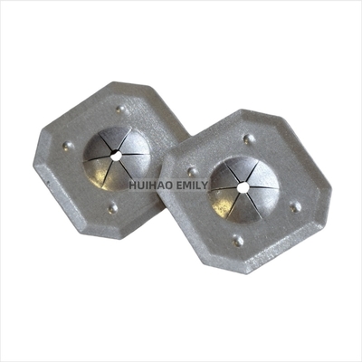 32mm Galvanized Steel Square Self Locking Washer Fix 2,7mm Isolasi Pin