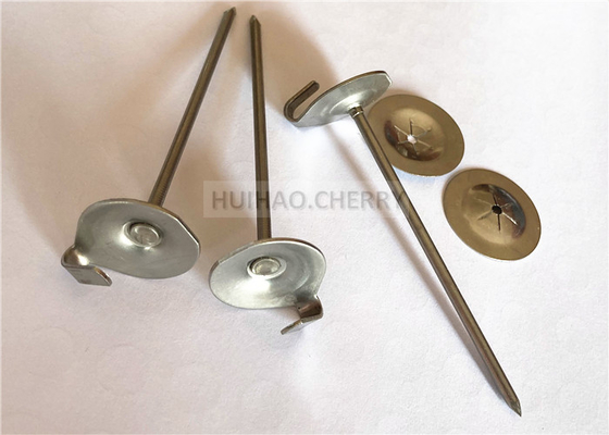 Isolasi termal 12 Gauge stainless steel lacing anchors yang digunakan untuk tutup yang dapat dilepas untuk katup dan pompa
