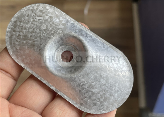 Galvalume Steel Insulation Stress Plate 82x40mm untuk Membran Atap