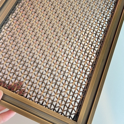 Lift Cladding Woven Metal Mesh Lebih dari 200 Pola