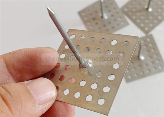 12 Gauge Isolation Pin Bonding Fasteners dengan Perforated Base