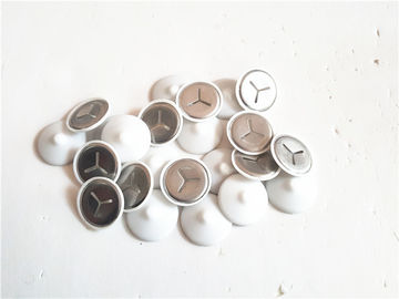 Stainless Steel Self Locking Washer Dengan Cap Plastik Putih Untuk Memperbaiki Pin 12Ga
