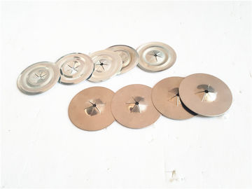 Square Stainless Steel Self Locking Washer, Round Type Isolasi Klip Kecepatan