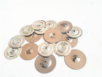 38mm Diameter Round Self Locking Washer Untuk Perforasi Base Insulaton Fasteners
