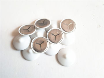 3 Slot Mesin Cuci Klip Baja Stainless 38mm Dengan Tutup Plastik Untuk Memperbaiki Pin Las