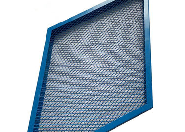 U Type Frame Diamond Mesh Expanded Metal Mesh Untuk Dekorasi Wall Panel