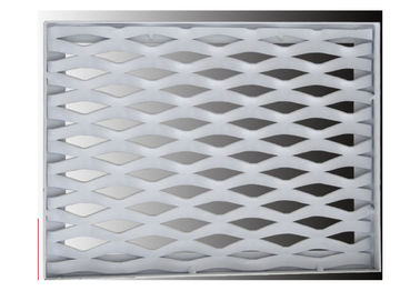 Interior Panel Facade Logam Diperluas, Exterior Dekorasi Aluminium Mesh Screen