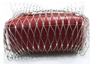 Tali Stainless Steel Mesh Fleksibel Anti-pencurian Untuk Pelindung Ransel