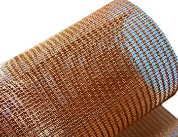 Rose Golden Metal Cable Arsitektur Wire Mesh Digunakan Untuk Langit-langit Teater