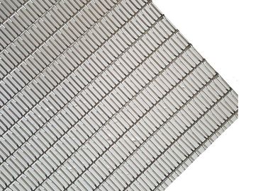Kawat dekoratif Cladding Anyaman Logam, Arsitektur Logam Wire Mesh Fasad