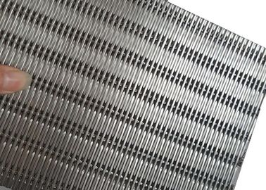 Tembaga warna arsitektur Wire Mesh panel ditenun dengan kabel & batang untuk fasad