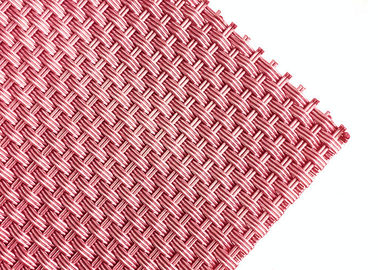 Lobi Interior Tenunan Arsitektur Wire Mesh Buatan Kawat Stainless Steel