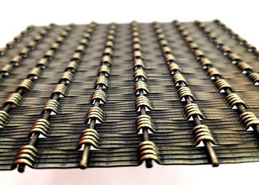 Mesh Logam Archiectural Berlapis Antik Untuk Dekorasi Lift Dan Penutup Dinding