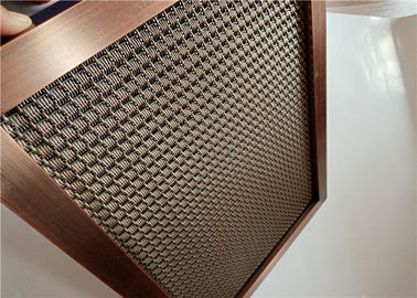 Panel Wire Mesh Arsitektur Pra-Berkerut Dengan Bingkai Tulang Serbaguna