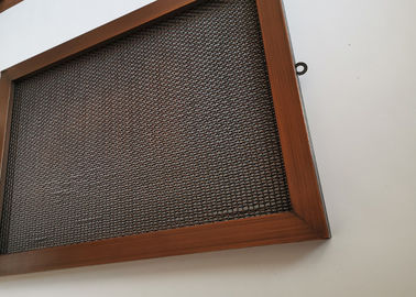 Kabel Batang Arsitektur Wire Mesh Fabric Untuk Fasad Cladding Atau Pembatas Ruangan