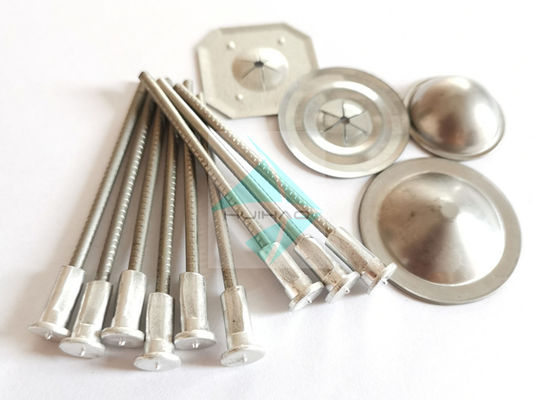 Bimetallic Stud welding pin dengan Aluminium Weld Head 6mm Dia 140mm