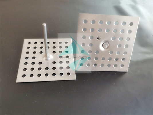 Stamped Berlubang Basis 12ga Jangkar Isolasi Logam