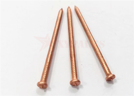 Tembaga Disepuh Capacitor Discharge Weld Pins Isolasi Baja Karbon Rendah 3mm