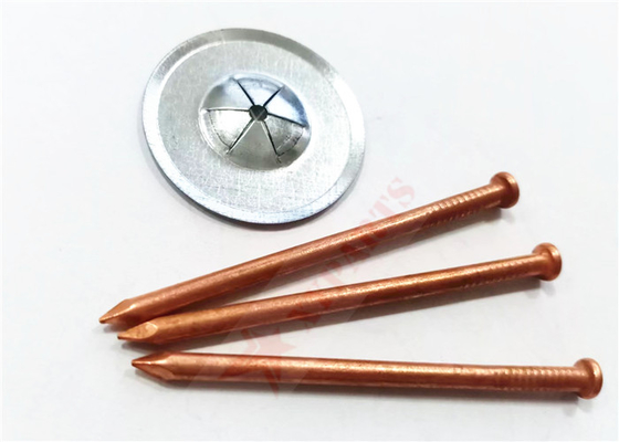 5mm Capacitor Discharge Weld Pins Lapisan Tembaga Baja Karbon Rendah