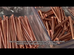 cd insulasi weld pin yang digunakan dengan cd pin welder untuk isolasi akustik laut