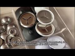 Ukuran & Material Dapat Disesuaikan Ring Pengunci Sendiri Atau Tutup Pengunci Sendiri Dibuat Dari Huihao