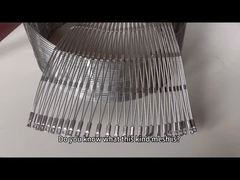 Pasokan Langsung Pabrik Jaring Kabel Stainless Steel Tipe Ferrule Untuk Aplikasi Pagar